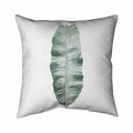 Begin Home Decor 20 x 20 in. Banana Leaf-Double Sided Print Indoor Pillow 5541-2020-FL308